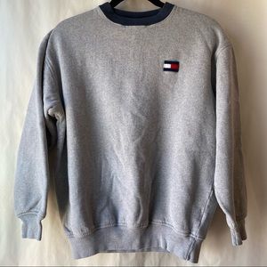 Vintage Tommy Hilfiger mens crew neck sweatshirt size large LG